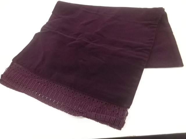 JAPANESE KIMONO / VELVET LACE SHAWL
